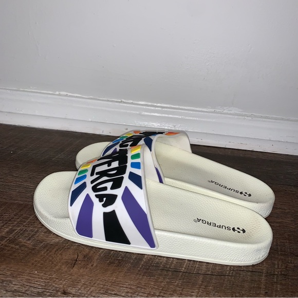Superga Rainbow Slide Sandals - Picture 4 of 4
